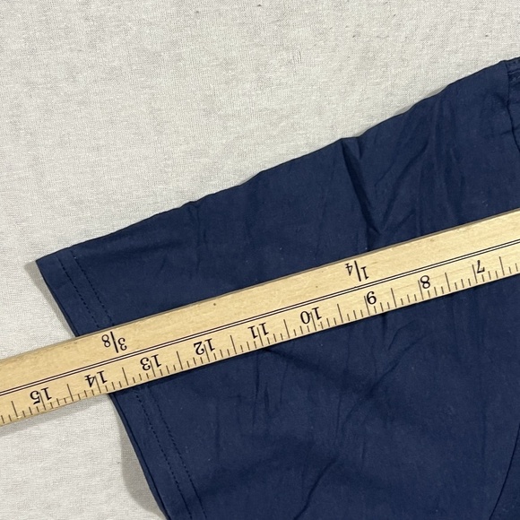 Majestic Men Blue Tee Shirt Atlanta Braves Size L - Picture 6 of 8